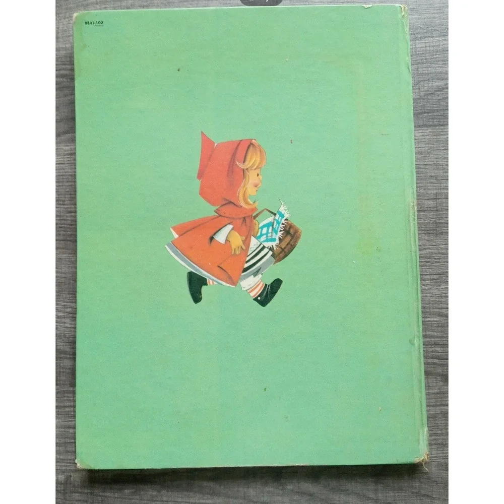 LITTLE RED RIDING-HOOD ‎  Rand McNally Tip Top Elf 1958 Anne Sellers Leaf